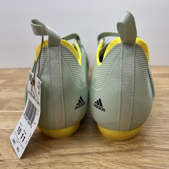 Adidas The‎ Indoor Cycling Bike Shoes Men's 10 Green 3-Bolt GX1668 - Picture 12 of 16
